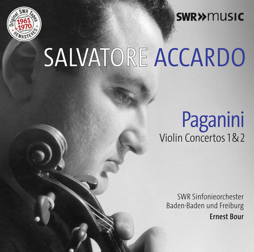 the album cover for Paganini / Accardo - Paganini: Violin Concertos Nos 1 & 2