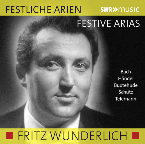 the album cover for J Bach S / Wunderlich - Festive Arias