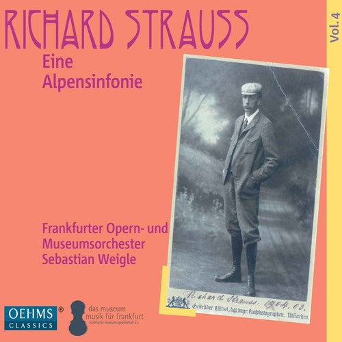 the album cover for Strauss / Frankfurter Opern & Museumsorchester - Strauss: Eine Alpensinfonie