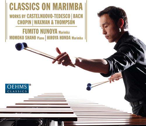 the album cover for J Bach S / Nunoya / Honda / Shano - Classics on Marimba