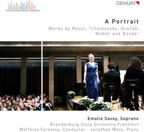 the album cover for Barber / Dvorak / Savoy / Ware - A Portrait