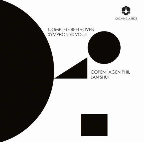 the album cover for L Beethoven / Copenhagen Phil / Shui - Beethoven: Complete Symphonies Vol 2