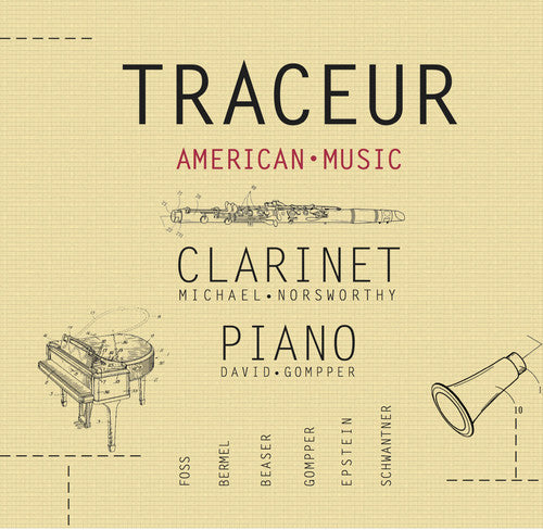 the album cover for Beaser / Bermel / Norsworthy / Gompper - Traceur