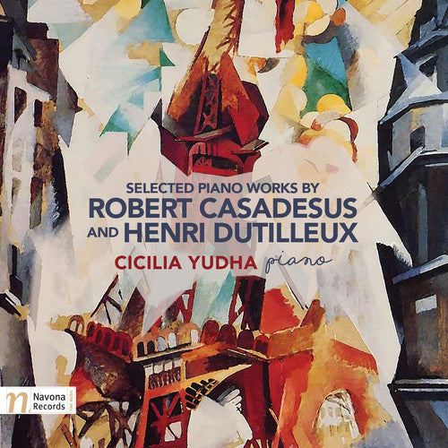 the album cover for Casadesus / Dutilleux / Yudha - Selected Piano Works