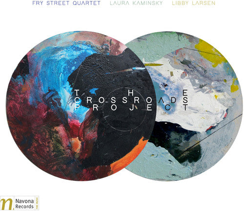 the album cover for Kaminsky / Larsen / Fry Street Quartet - The Crossroads Project