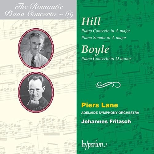 the album cover for Piers Lane - The Romantic Piano Concerto, Vol. 69
