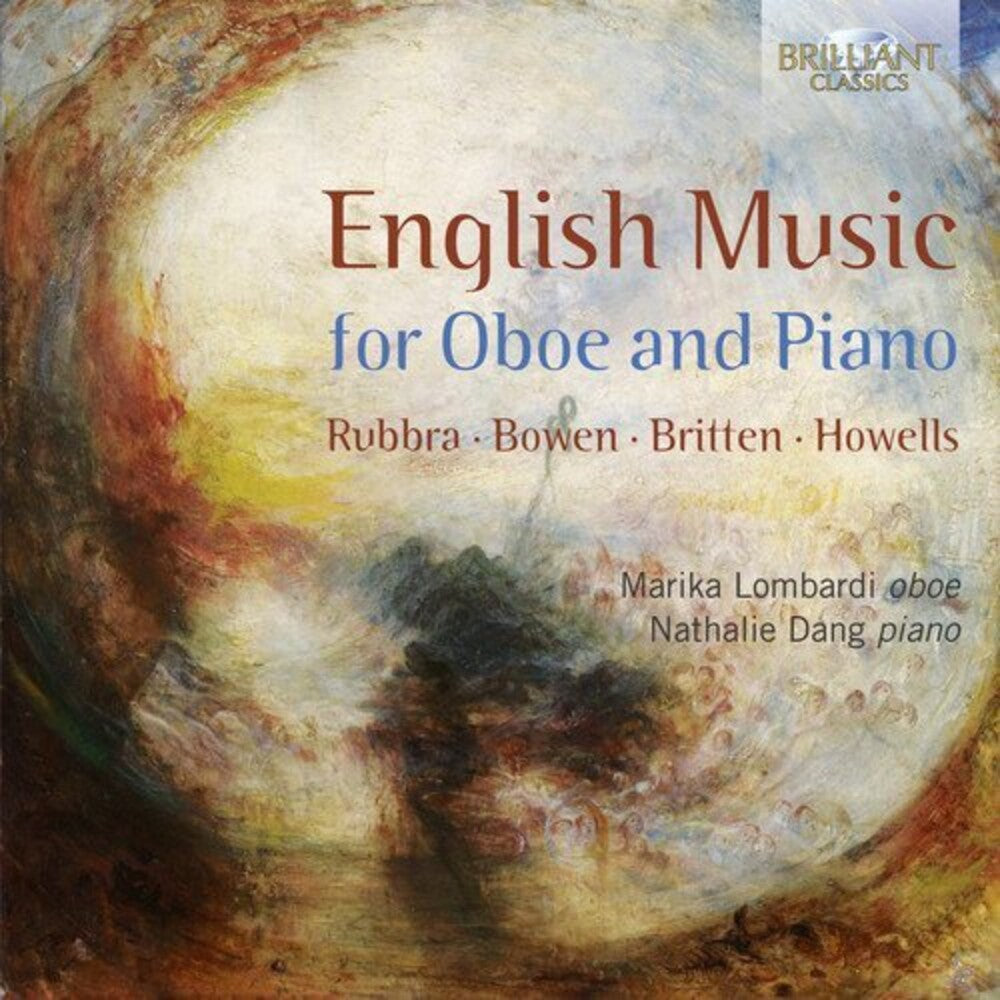 the album cover for Bowen / Lombardi / Dang - English Music for Oboe & Piano