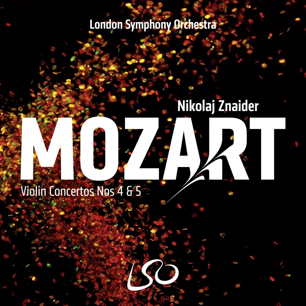 the album cover for Mozart / Nikolaj Znaider - Mozart: Violin Concertos Nos.4 & 5