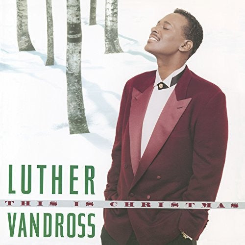 the album cover for Luther Vandross - This Is Christmas