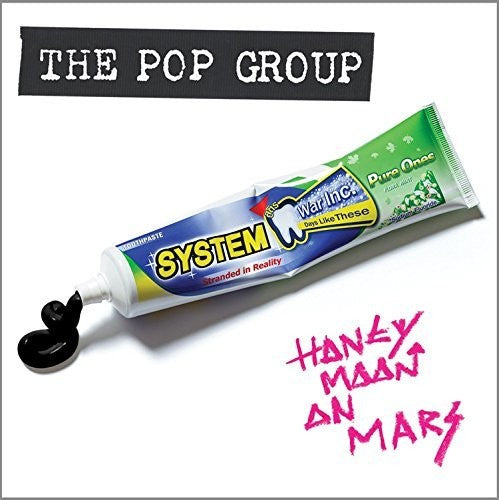 the album cover for The Pop Group - Honeymoon On Mars [Vinyl]