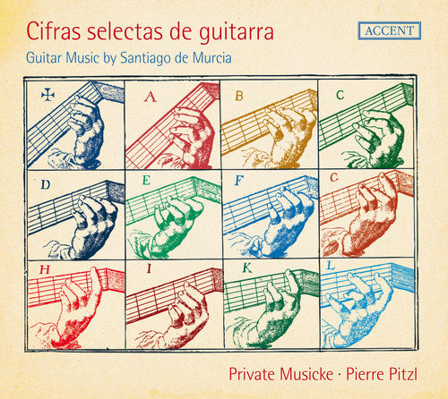 the album cover for Murcia / Private Musicke / Pitzl - Cifras Selectas de Guitarra