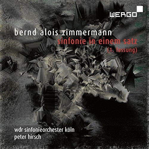 the album cover for WDR Sinfonieorchester KÃ¶ln - Bernd Alois Zimmermann: Sinfonie in einem Satz