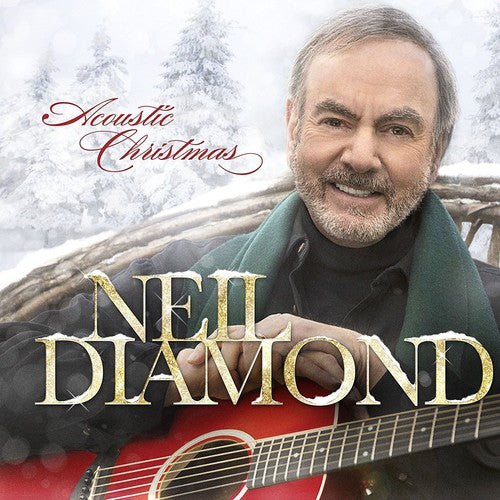 the album cover for Neil Diamond - Acoustic Christmas