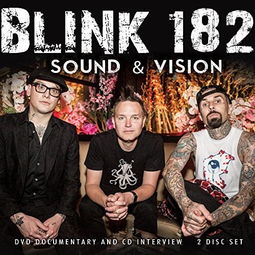 the album cover for blink-182 - Sound And Vision [CD+DVD Box Set]