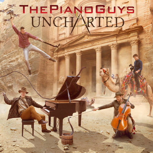 the album cover for The Piano Guys - Uncharted