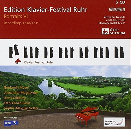 the album cover for Moser / Mogilwesky / Giltburg / Various - V28: Edition Ruhr Piano Festival