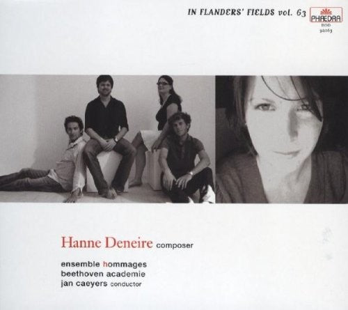 the album cover for Deneire / Ensemble Hommages / Beethoven - V63: In Flanders' Fields