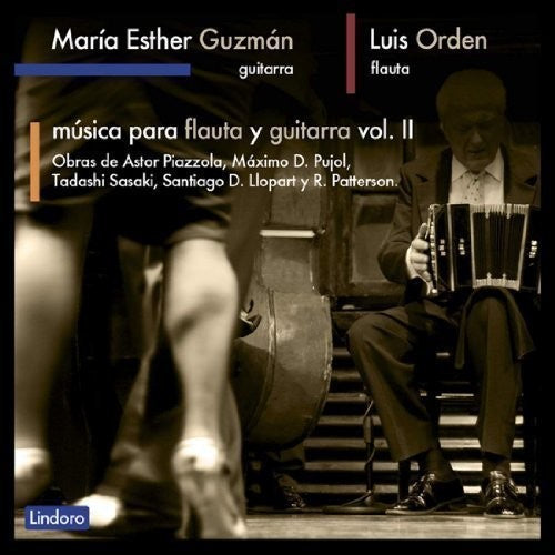 the album cover for J. Arcas - V2: Musica Para Flauta Y Guitarra