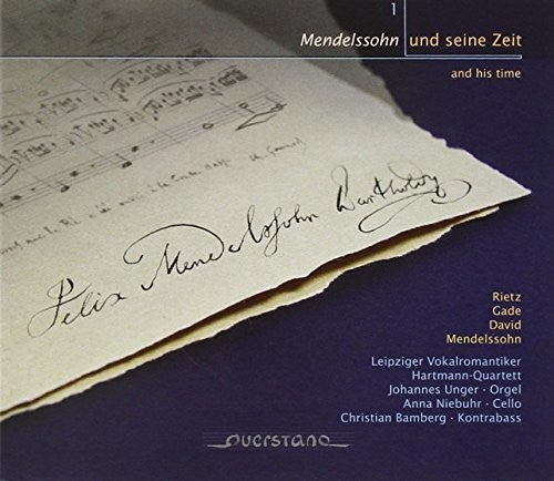 the album cover for Mendelssohn / Vokalromantiker / Hartmann-Quartett - V2: Anthology