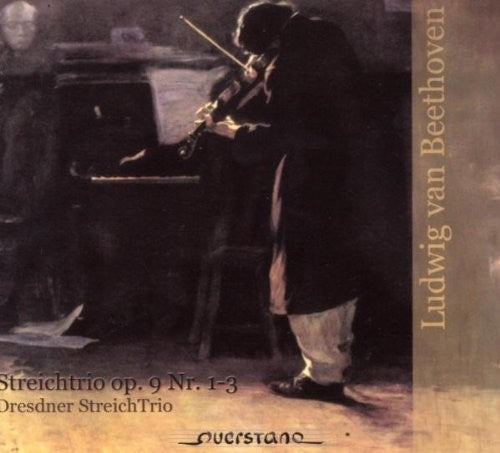 the album cover for Beethoven / Dresdner Streich Trio - Streichtrio Op. 9