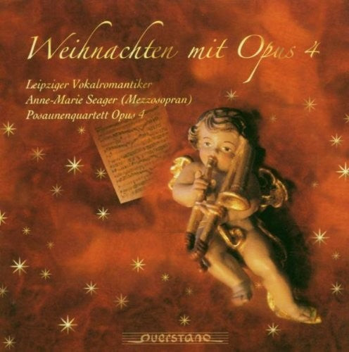 the album cover for Vokalromantiker / Posaunenquartett / Various - Weihnachten mit Op. 4
