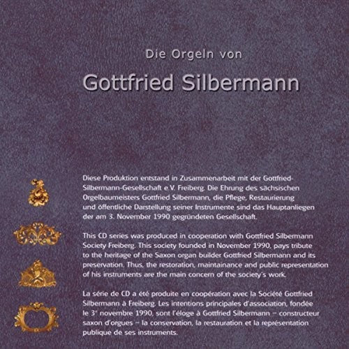 the album cover for Ewald Kooiman / Various - V5-8: Die Orgeln von Gottfried Silbermann