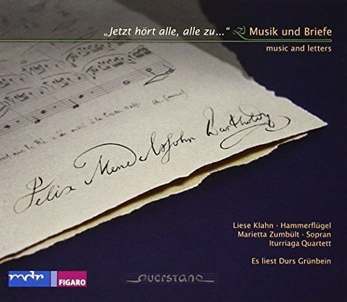 the album cover for Mendelssohn / Klahn / Zumbuhlt / Grunbein - V1: Anthology