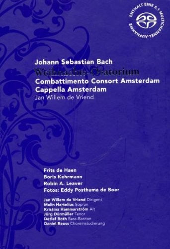 the album cover for J Bach .S. / Cappella Amsterdam - Weihnachts-Oratorium