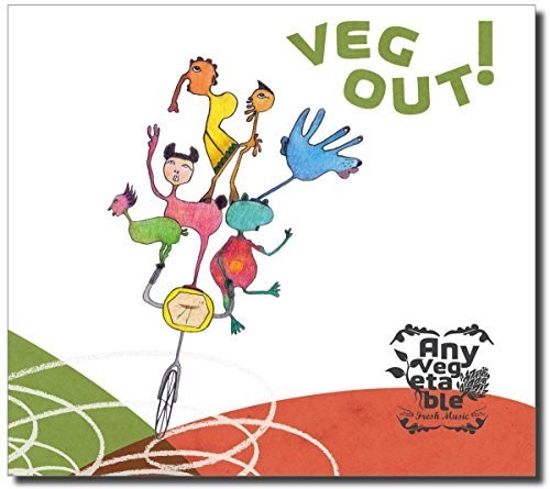the album cover for Any Vegetable - Verg Out