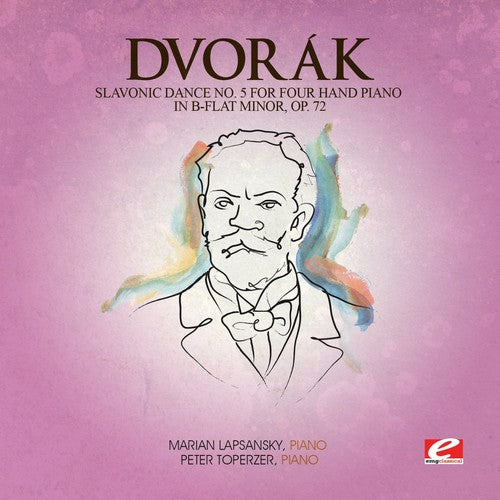 the album cover for Marian Lapsansky - Slavonic Dance 5 Four Hand Piano B-Flat Min 72