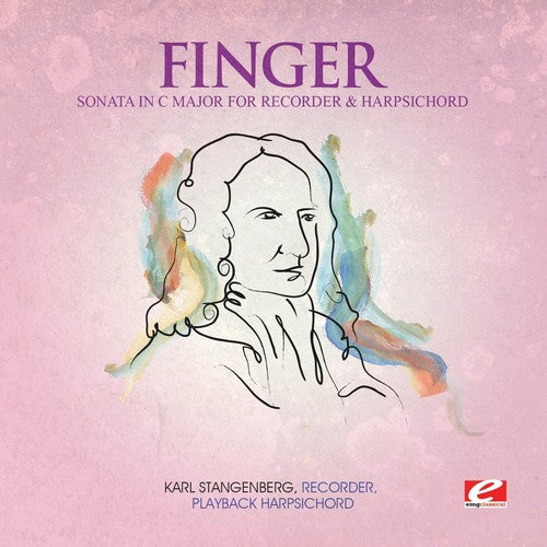 the album cover for Karl Stangenberg - Sonata C Maj Recorder & Harpsichord