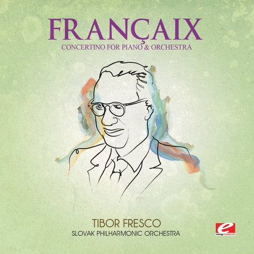 the album cover for Francaix - Concertino Piano & Orch (Mod) [Remastered]