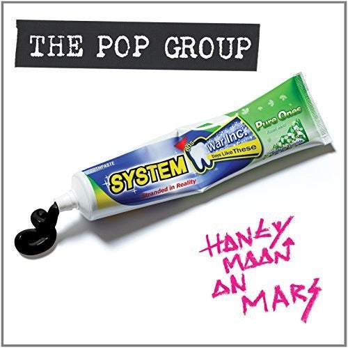 the album cover for The Pop Group - Honeymoon On Mars [Limited Edition Vinyl]