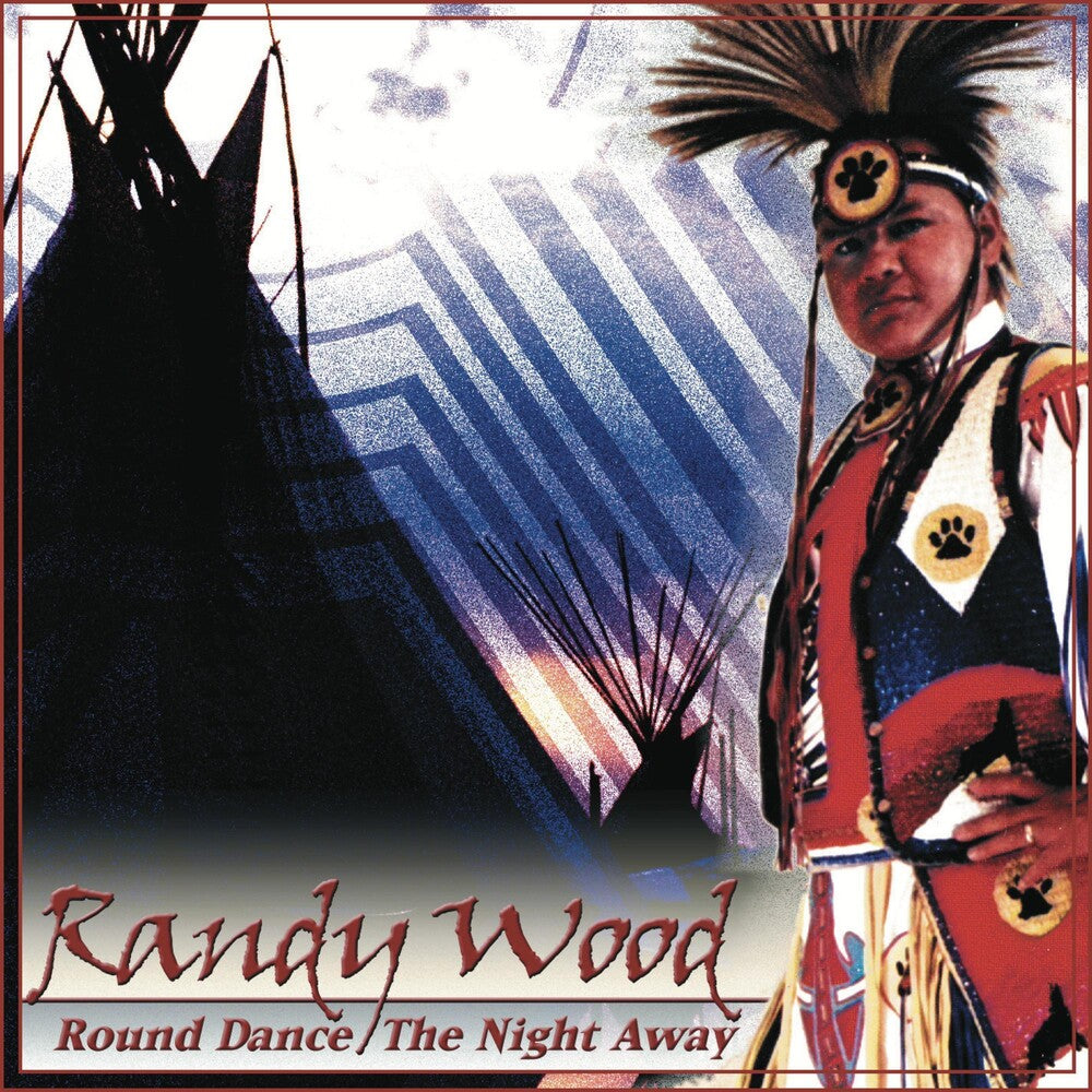 the album cover for Randy Wood - Round Dance the Night Away
