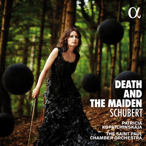 the album cover for Schubert / Patricia Kopatchinskaja - Death and the Maiden