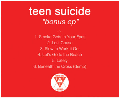 the album cover for Teen Suicide - Bonus EP [Vinyl]