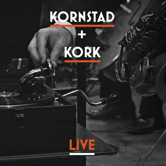 the album cover for Hakon Kornstad - Kornstad & Kork Live