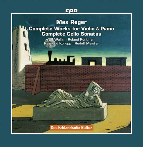 the album cover for Reger / Wallin / Pontinen / Korupp / Meister - Max Reger: The Complete Works for Violin & Piano