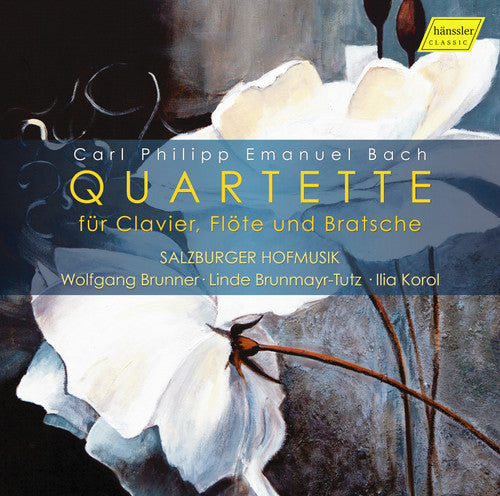the album cover for C Bach PE / Korol / Brunner - Bach,c.p.e.: Quartette