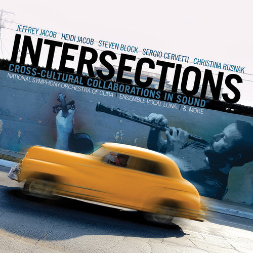 the album cover for Block / National Symphony Orchestra Of Cuba - Intersections