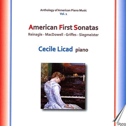 the album cover for Reinagle / Licad - American First Sonatas