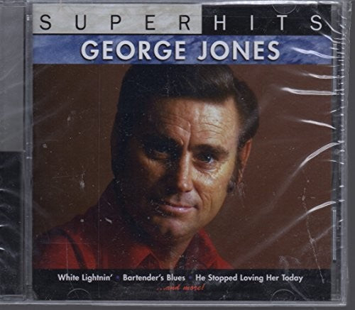the album cover for George Jones - Super Hits