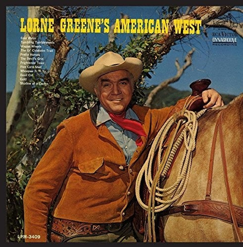 the album cover for Lorne Greene - Lorne Greene's American West