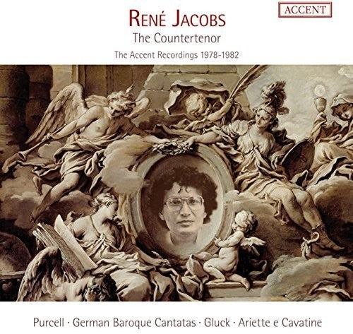 the album cover for Gluck / Purcell / Jacobs / Kuijken - Jacobs: The Countertenor