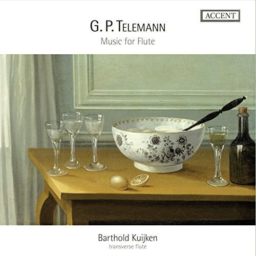 the album cover for Telemann / Kuijken - Telemann: Music for Flute