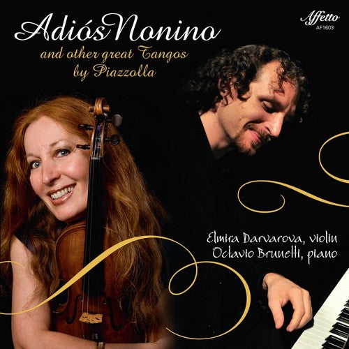the album cover for Piazzola / Darvarova / Brunetti - Adios Nanino