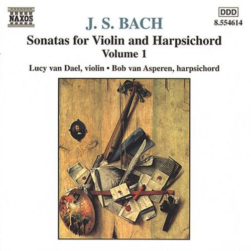 the album cover for Bob Van Asperen - Sonatas for Violin & Harpsichord 1