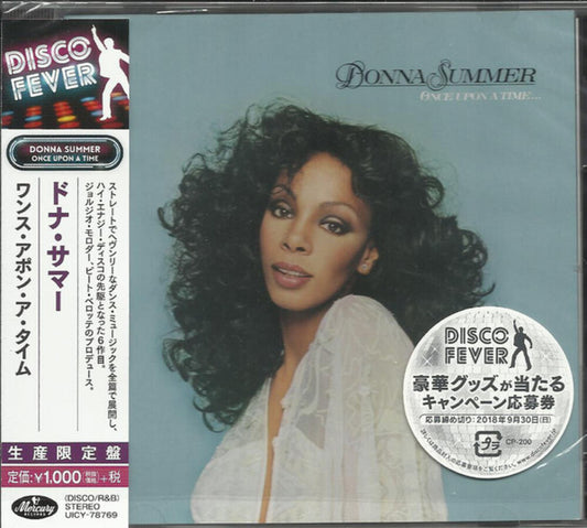 the album cover for Donna Summer - Once Upon A Time (Disco Fever) [Import]