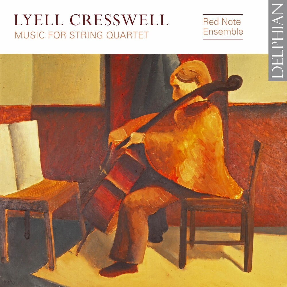 the album cover for Cresswell / Irvine / Shave - Music for String Quartet