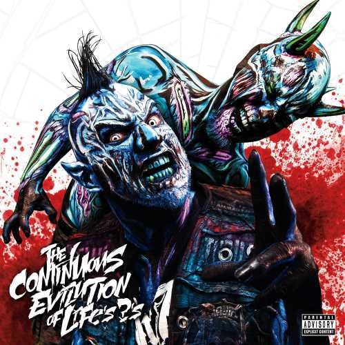 the album cover for Twiztid - The Continuous Evilution Of Life's ?'s